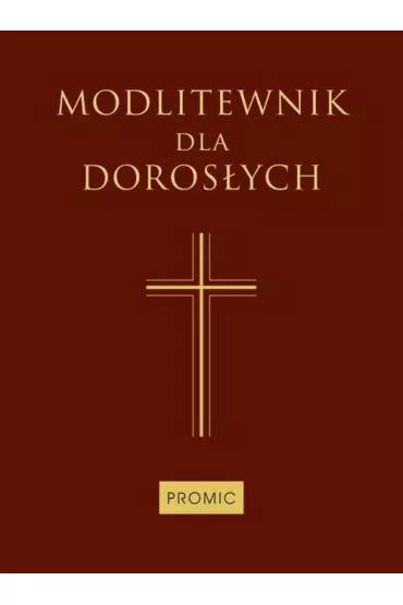 Modlitewnik dla doros�ych du�y (bordo)