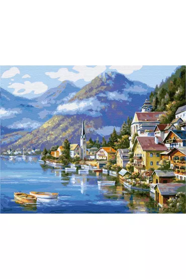 Twoje Hobby Malowanie po numerach - Malownicza Austria 40x50cm