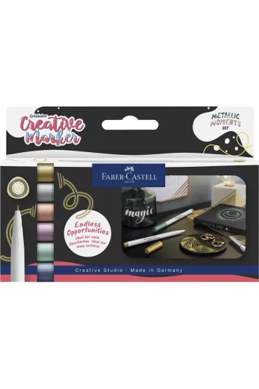 Faber-Castell Pisak kreatywny goldfaber 6 szt.
