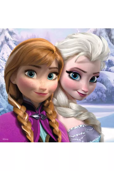 Puzzle Kraina Lodu. Anna, Elsa i przyjaciele. 3w1 Ravensburger