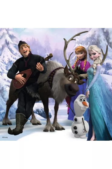Puzzle Kraina Lodu. Anna, Elsa i przyjaciele. 3w1 Ravensburger