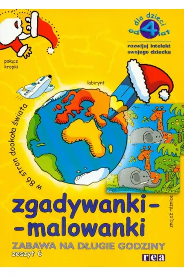 Zgadywanki malowanki zeszyt 6 - Joanna Plakiewicz