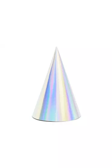 PartyDeco Czapeczki opalizuj�ce 16 cm