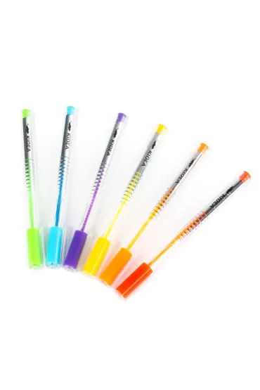 Derform D�ugopisy �elowe fluo 6 szt.