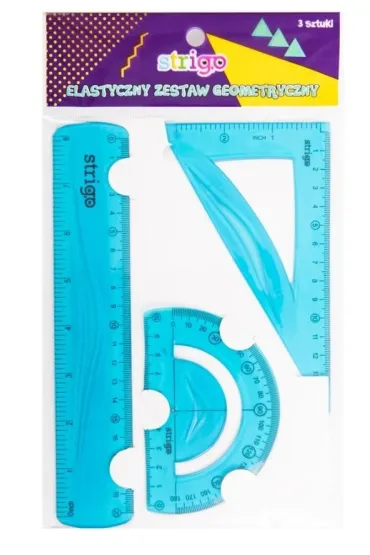 Strigo Zestaw geometryczny elastyczny 3 elementy