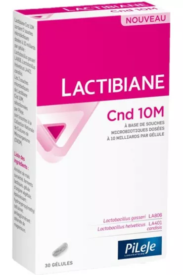 PiLeJe Lactibiane Cnd 10M - Probiotyk suplement diety 30 kaps.