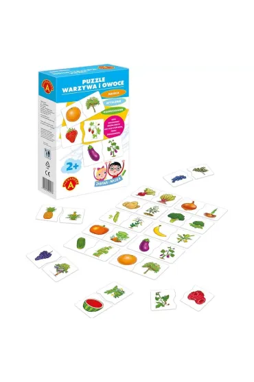 Puzzle Warzywa i Owoce Alexander