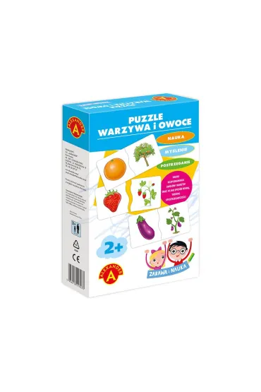 Puzzle Warzywa i Owoce Alexander
