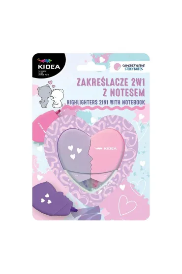 Derform Zakre�lacze Serce 2w1 z notesem KIDEA