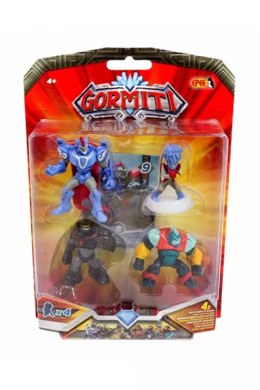 Gormiti 4-pak z figurk� 5cm