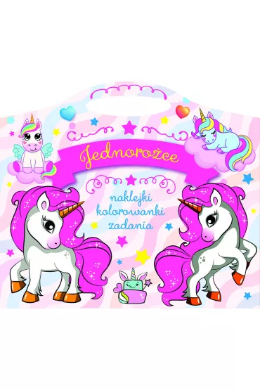 Jednoro�ce. Naklejki, kolorowanki, zadania
