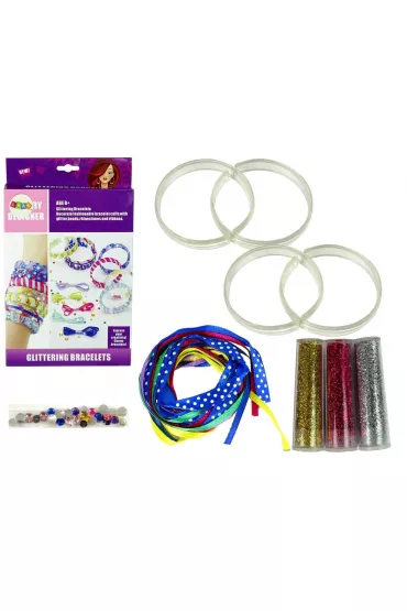 Zestaw do robienia bransoletek DIY LeanToys