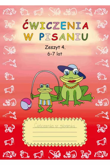 eBook wiczenia w pisaniu. Zeszyt 4 6-7 lat pdf - Beata Guzowska