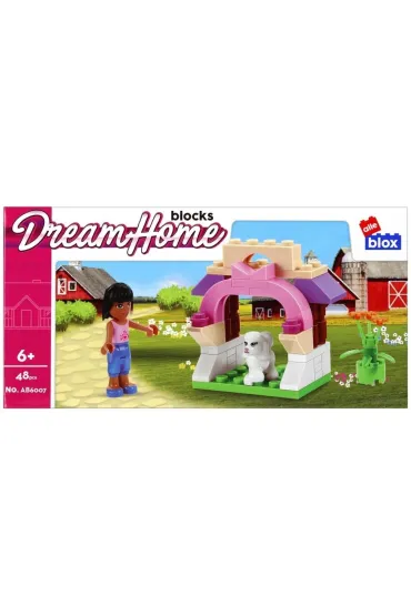 Klocki konstrukcyjne Alleblox Girl 46-52 elementy (492800)