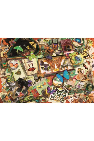 Puzzle 500 el. The Butterfly Collector Clementoni
