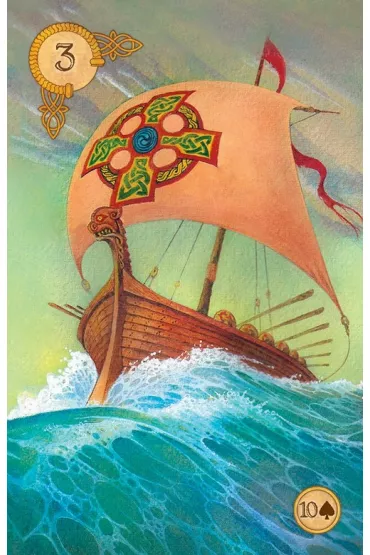 Celtic Lenormand, karty do wr�enia - Chlo� McCracken