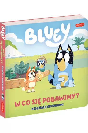 Bluey. W co si� pobawimy? Ksi��ka z okienkami