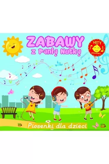 Zabawy z Pani� Nutk�. Piosenki dla dzieci CD