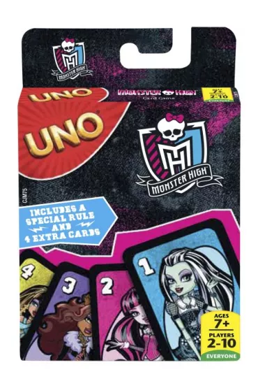 UNO Monster high gra Mattel CJM75