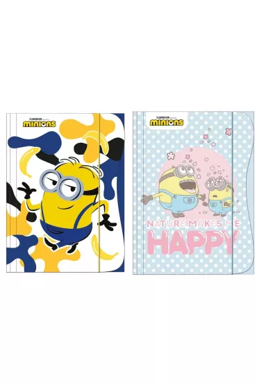 Teczka z gumk� A4 Minionki Kids