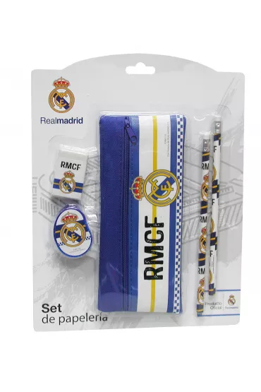 CyP Imports S.l. Zestaw szkolny 5 el. z pi�rnikiem Real Madrid - Cyp Imports