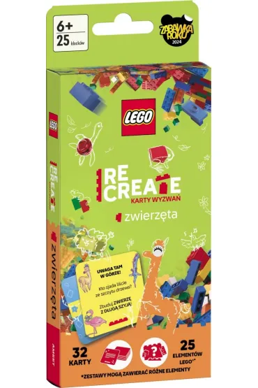Lego Books. Rebuild. Karty Wyzwa�: Zwierz�ta