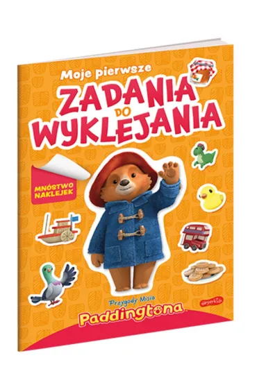 Przygody Misia Paddingtona. Moje pierwsze zadania do wyklejania