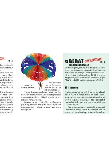 Albania map&guide XL PL laminat 2023 - Izabela  Nowek