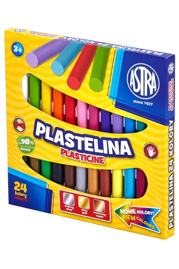 Astra Plastelina 24 szt.