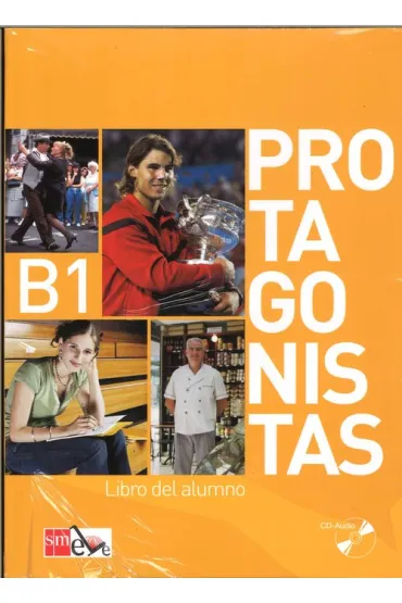Protagonistas B1 podr�cznik + 2CD - Gaudioso Belen, Melero Pilar, Sacrstan Enrique