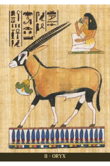 Egyptian Sacred Animals Oracle Cards, Wyrocznia �wi�tych Zwierz�t Egiptu - Silvana Alasia