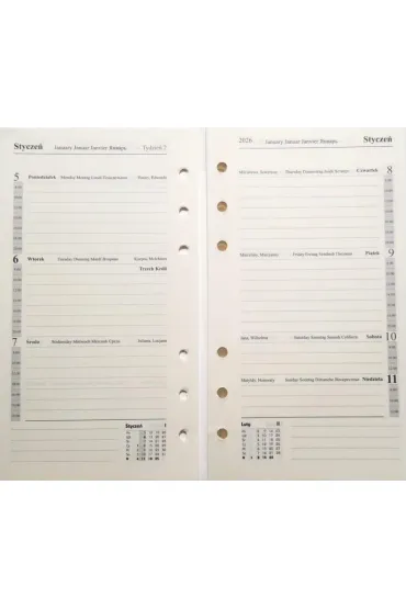 Drops Office Collection Wk�ad do organizera notes finanse adresy 7,5x12,5