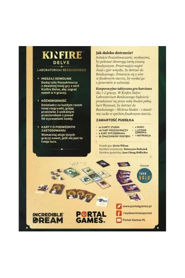 Kinfire Delve: Laboratorium Bezdusznego Portal Games - Kevin Wilson
