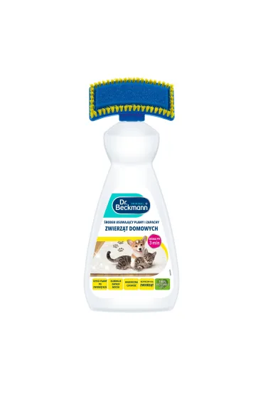 Dr. Beckmann �rodek do czyszczenia plam i zapach�w�po zwierz�tach ze szczotk� 650 ml