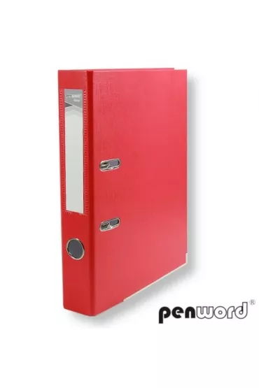 Penword Segregator A4 z okuciem czerwony 5 cm