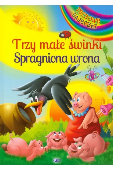 Trzy ma�e �winki spragniona wrona