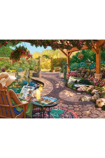 Puzzle 750 el. Pi�kne podw�rko Ravensburger
