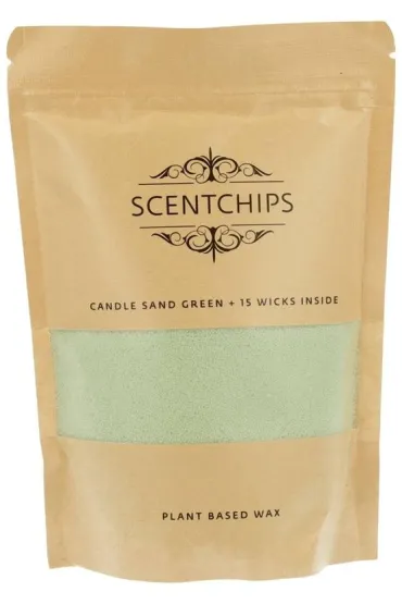 ScentChips �wieca sypana 250gr wosk per�owy zielony