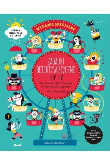 Zagadki detektywistyczne. Top 30 - Ana Gallo, Victor Sabate