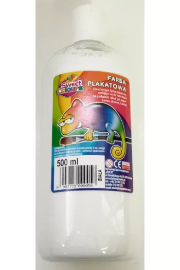 Otocki Farba plakatowa bia�a 500 ml