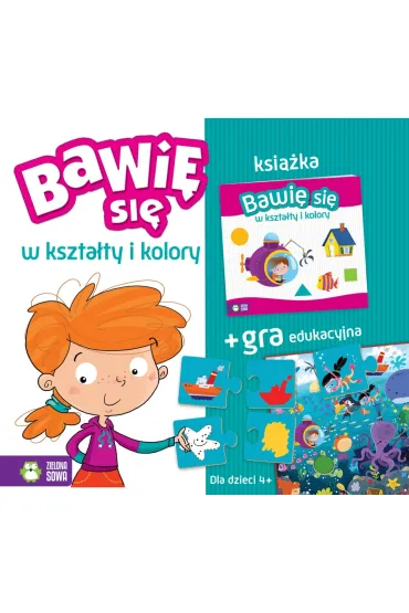 Bawi� si� w kszta�ty i kolory (ksi��ka + gra)