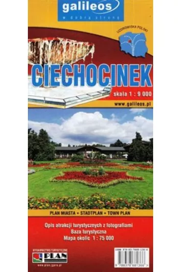 Ciechocinek plan miasta-plan