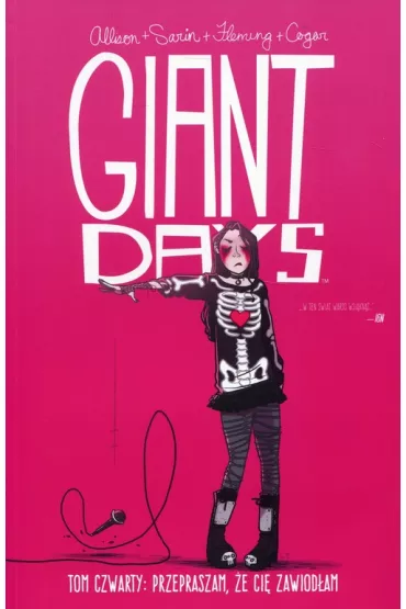 Przepraszam, �e Ci� zawiod�am. Giant Days. Tom 4 - John Allison