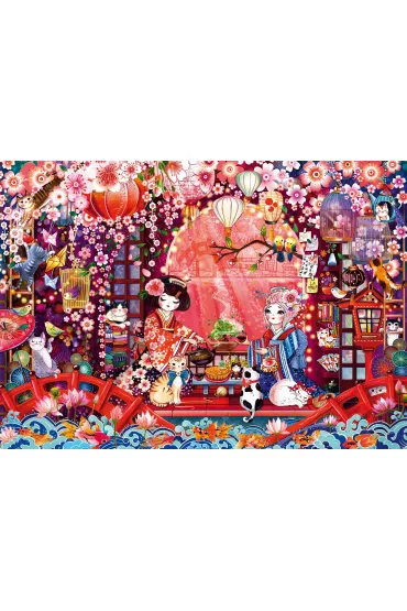 Puzzle 500 el. PQ Japo�ska ceremonia picia herbaty Schmidt