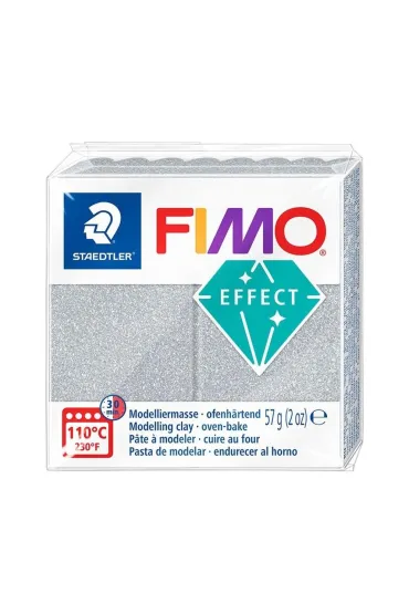 Staedtler Masa termoutwardzalna Fimo 57g srebrny b�yszcz�cy