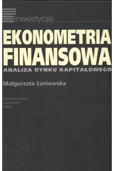 Ekonometria finansowa w.2008 - Ma�gorzata �uniewska