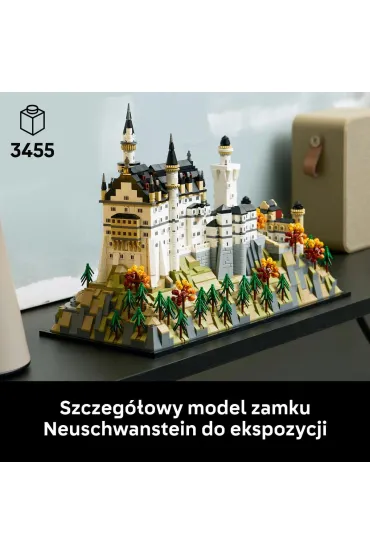 LEGO Architecture Zamek Neuschwanstein 21063
