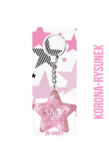 Be-Happy Gifts Brelok Gwiazdka Korona