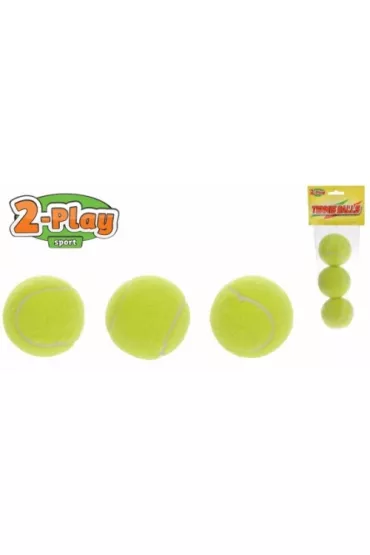 Pi�eczka do Tenisa ziemnego Green 3szt HIPO 720094 Hasbro