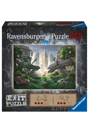 Puzzle 368 el. EXIT. Opustosza�e miasto Ravensburger